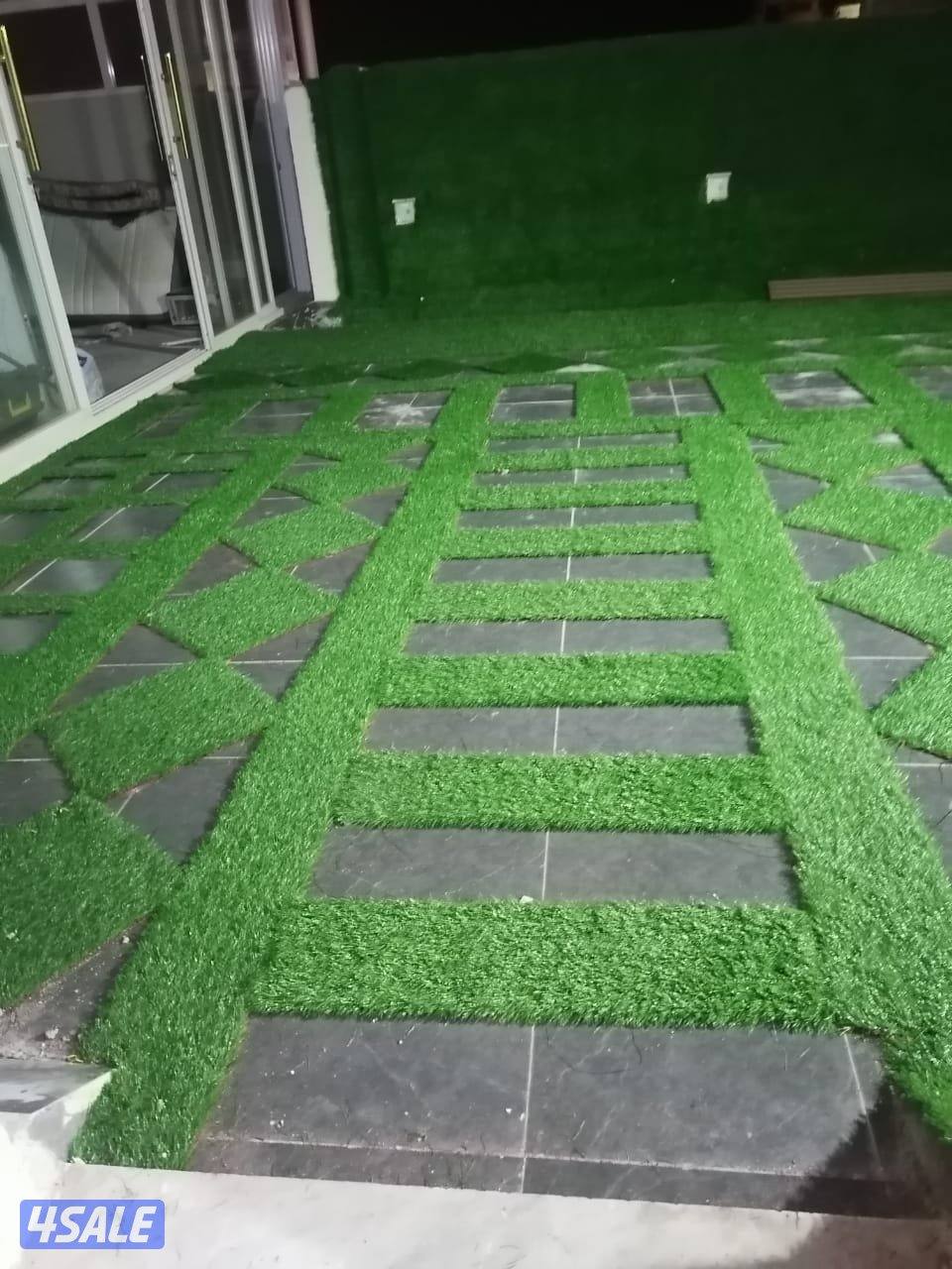 بيع وتركيب الثيل الصناعي والطبيعي وشبكات الري والسياج التركي9