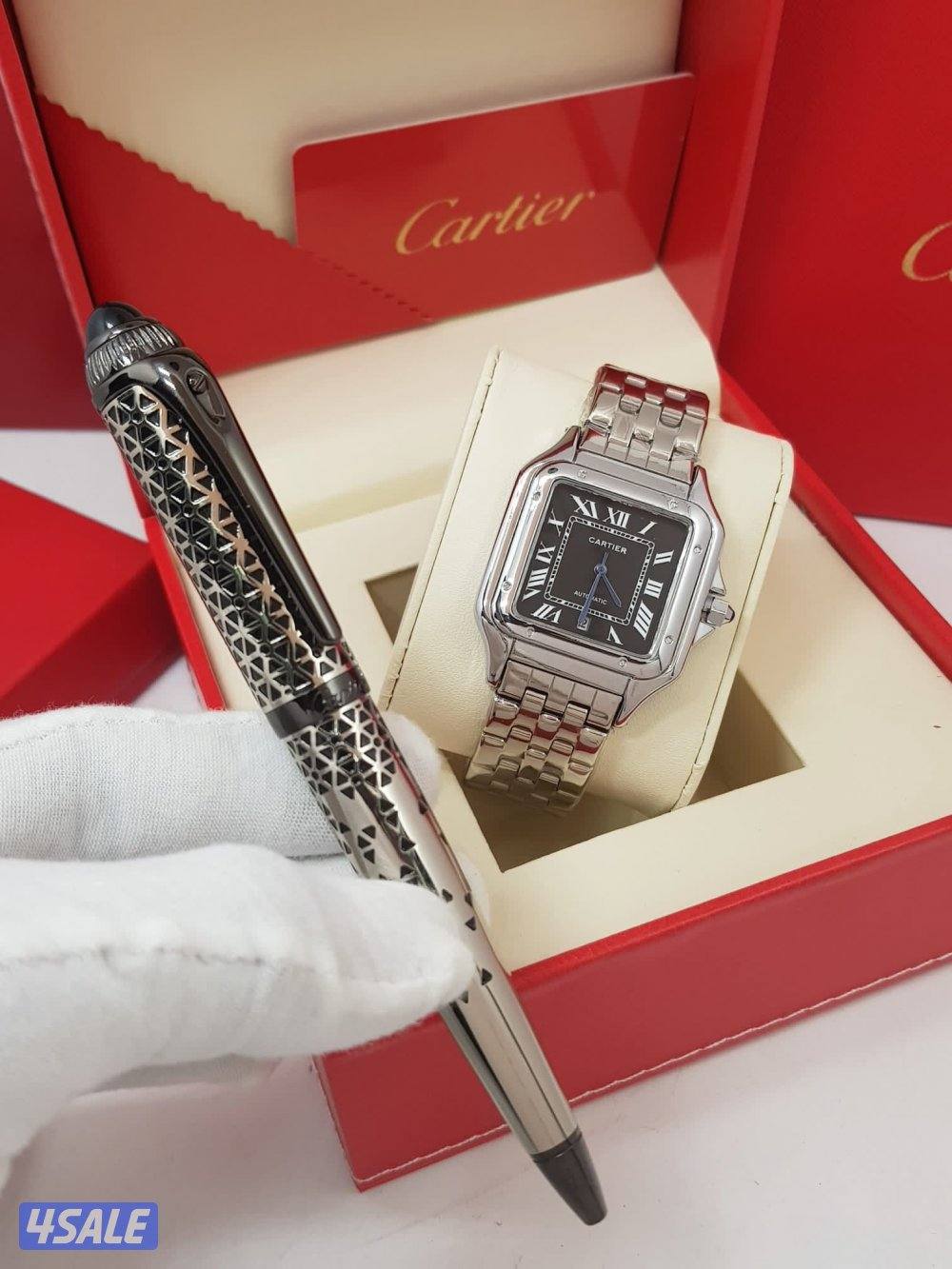 طقم ساعه وقلم5