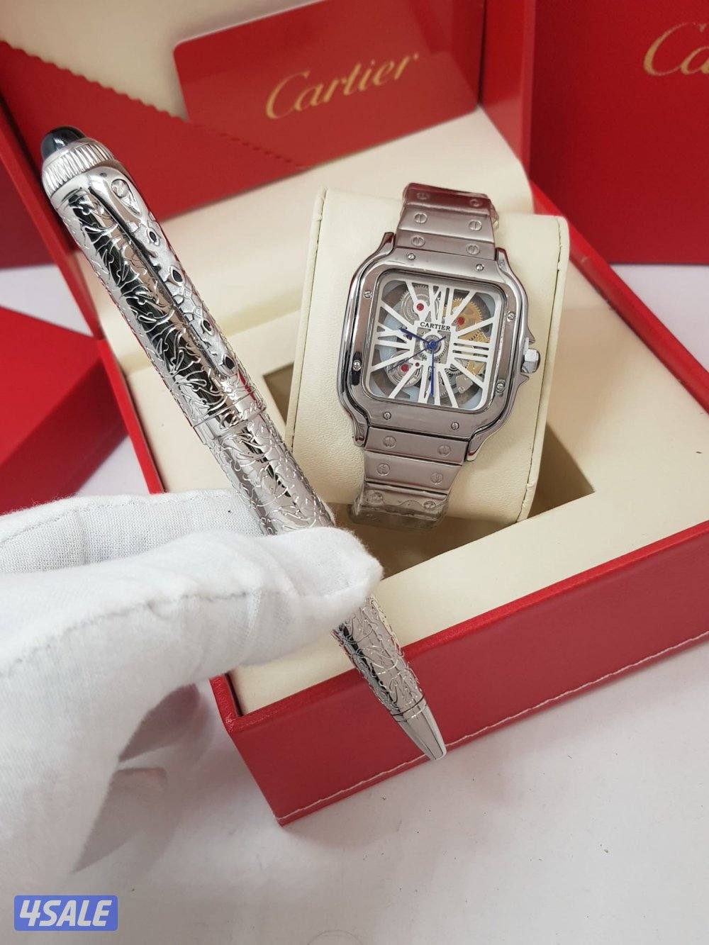 طقم ساعه وقلم6