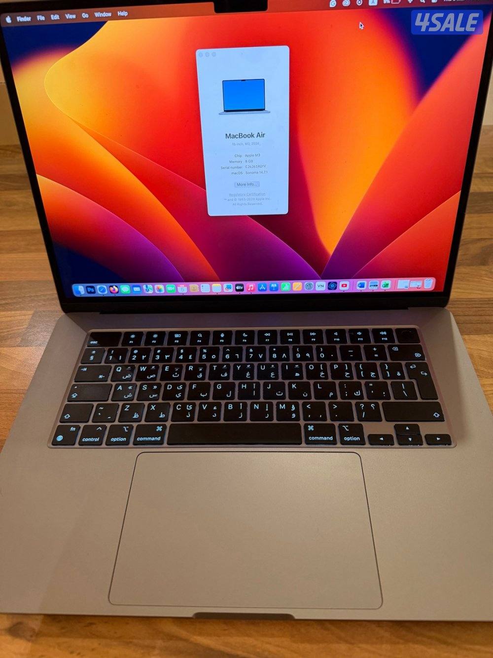 Macbook Air M3 2024 ماك بوك اير1