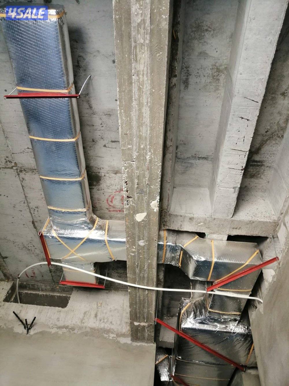 مقاول التكييف المركزي دكت ديفيوزر كرل نقل مكينة توريد تمديد تركيب1