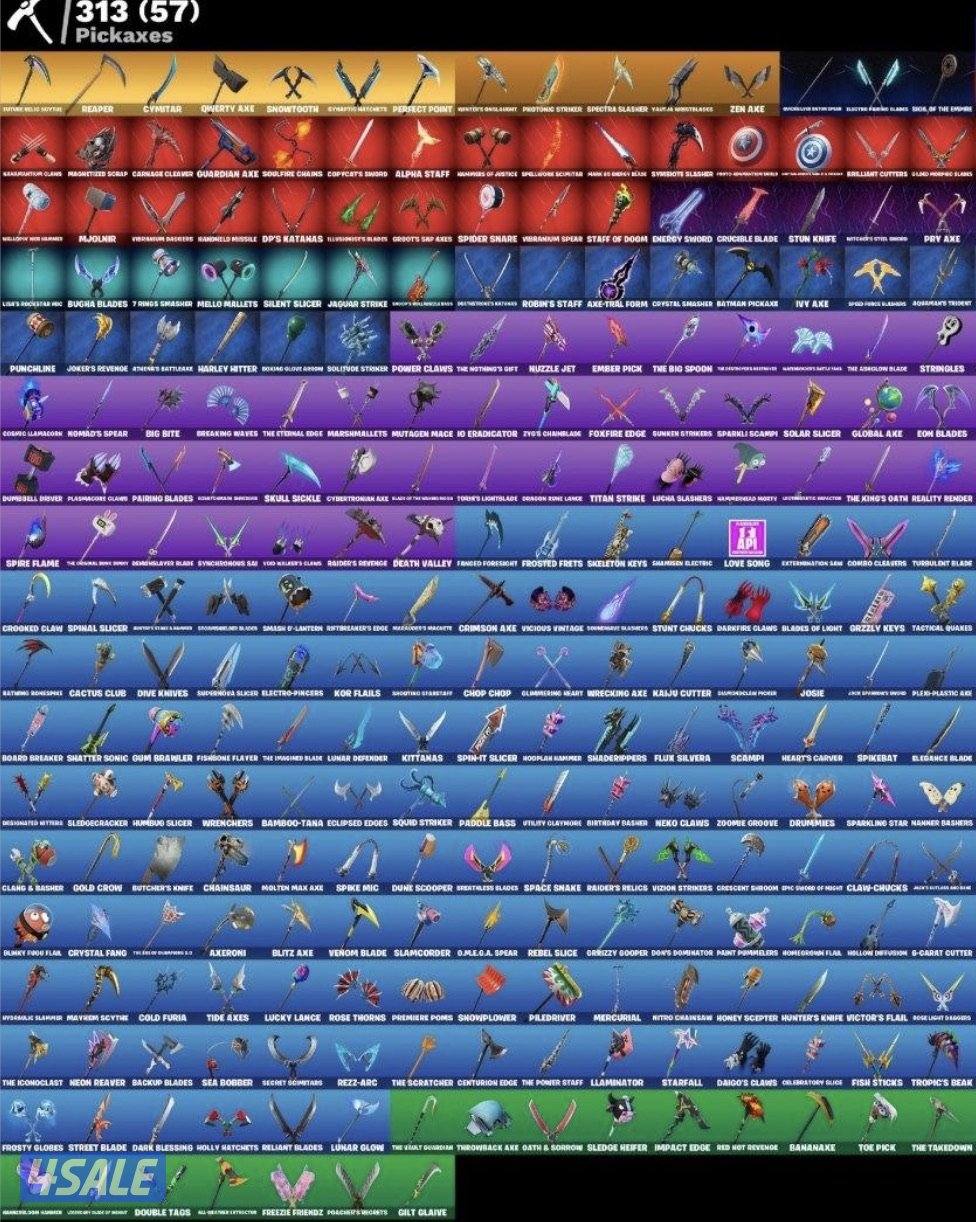 حساب فورت نايت نادر وحفل ملكي🔥1