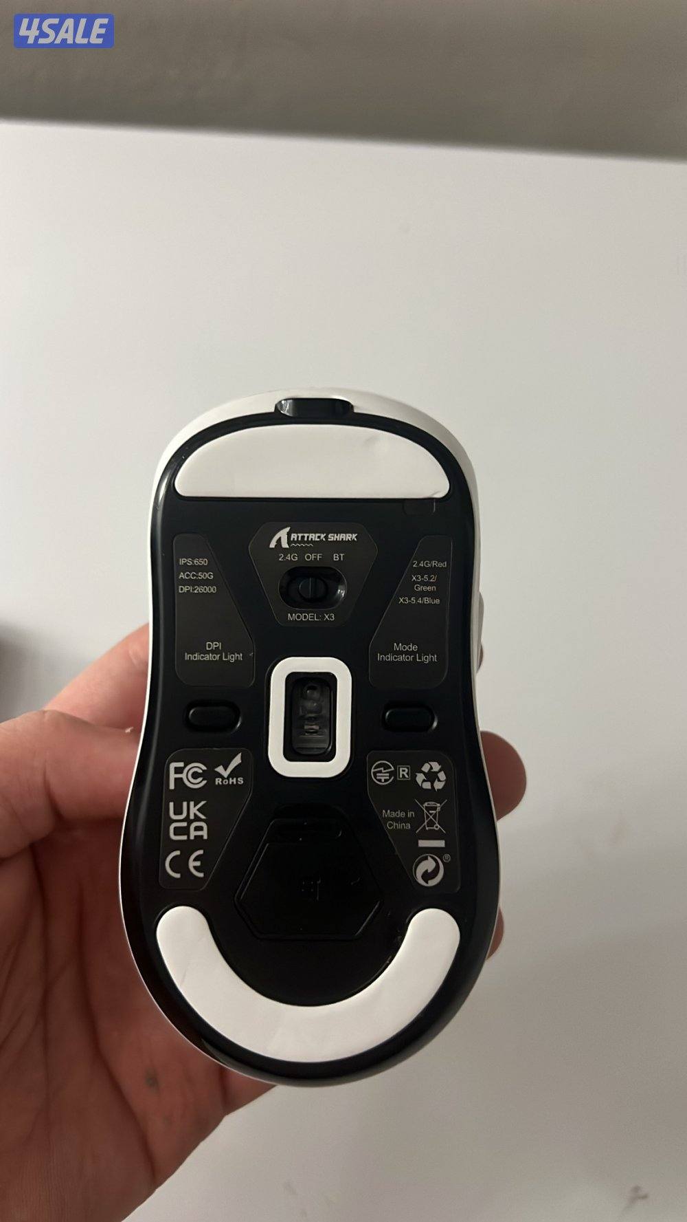 كيبورد ajjaz ak820 & ماوس اتاك شارك X30