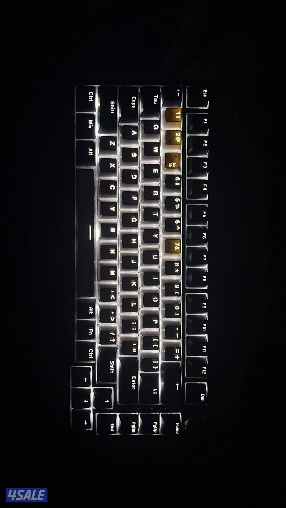 كيبورد ajjaz ak820 & ماوس اتاك شارك X33