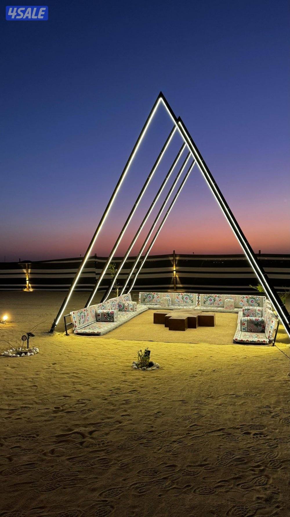 مخيم للبيع اغراضه جديده6