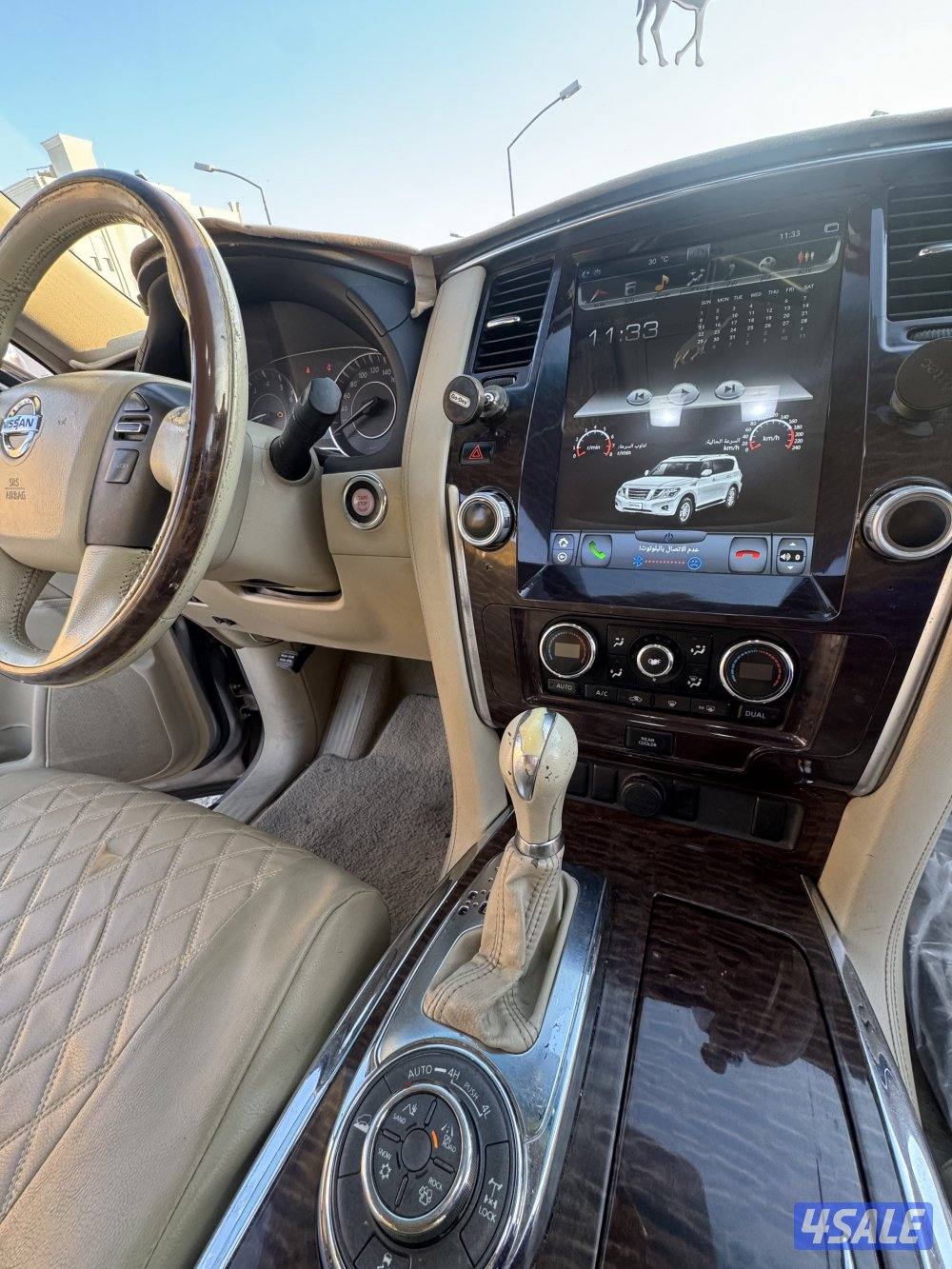 للبيع باترول 2012 بحاله الوكاله بيعه سريعه11