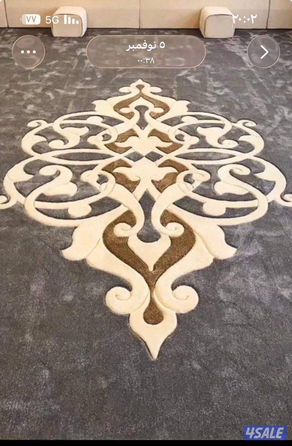 كل احدث انواع السجاد التركي وموكيا السعودي وتفصيل دواوين مساند ظهر بيع3