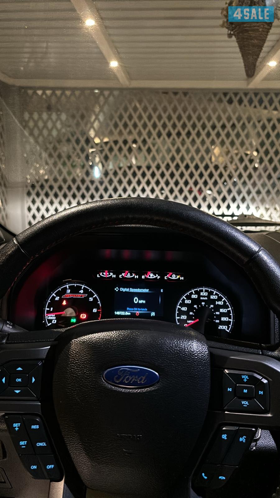 Ford F-150 سبورت 2019 – دبل – 6 سلندر – قير 10 سرعات7