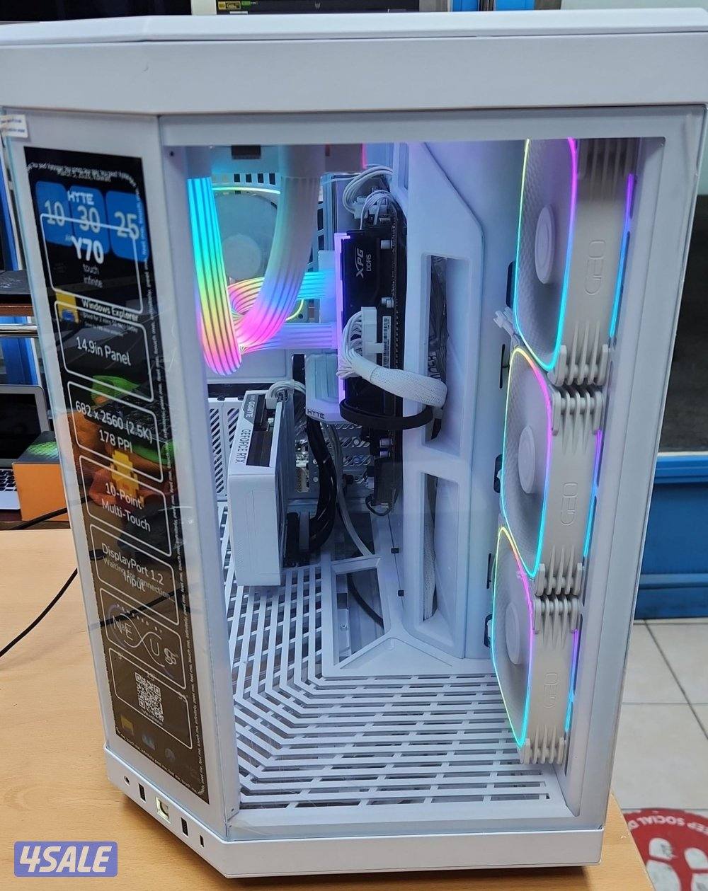 للبيع بي سي جيمنقCore i5 14Gen /32GB ramDDR5/1TB SSD /5060RTX 8GB1