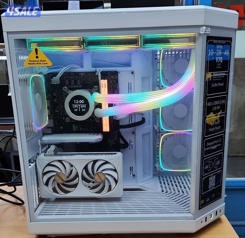 للبيع بي سي جيمنقCore i5 14Gen /32GB ramDDR5/1TB SSD /5060RTX 8GB2