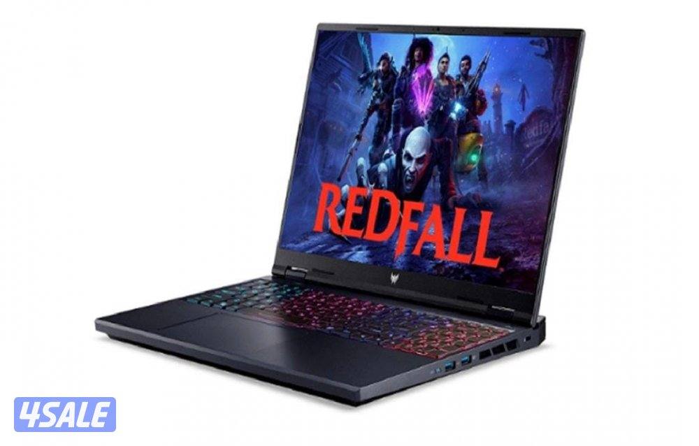 للبيع لابتوب جيمنقAcer Predator 16inch 2k i914gen/16 Ram DDR5/1TBSSD/44