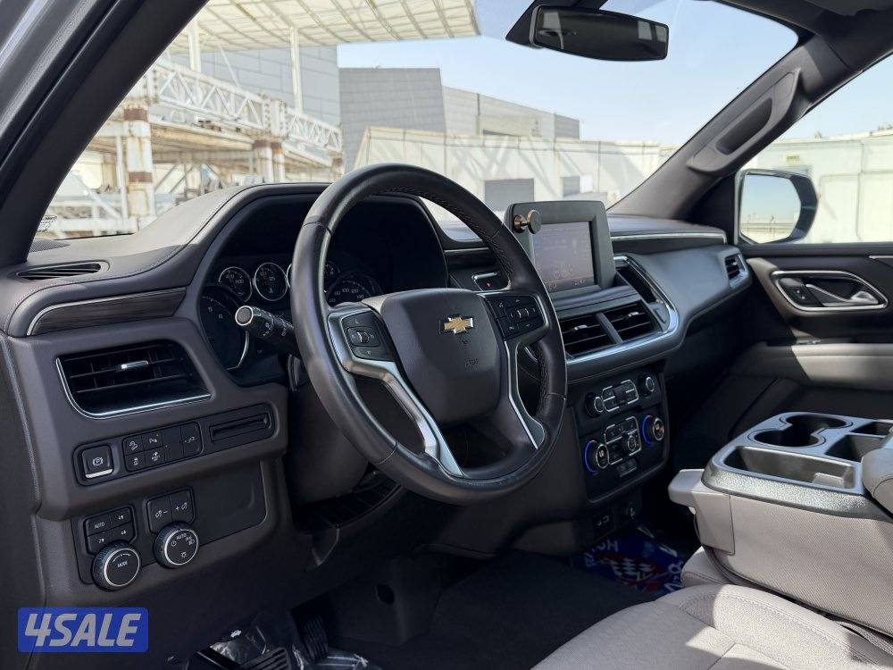 تاهو دبل قير موديل 2021 عداد قليل 93 الف فقط وارد وكاله صبغ الوكاله1