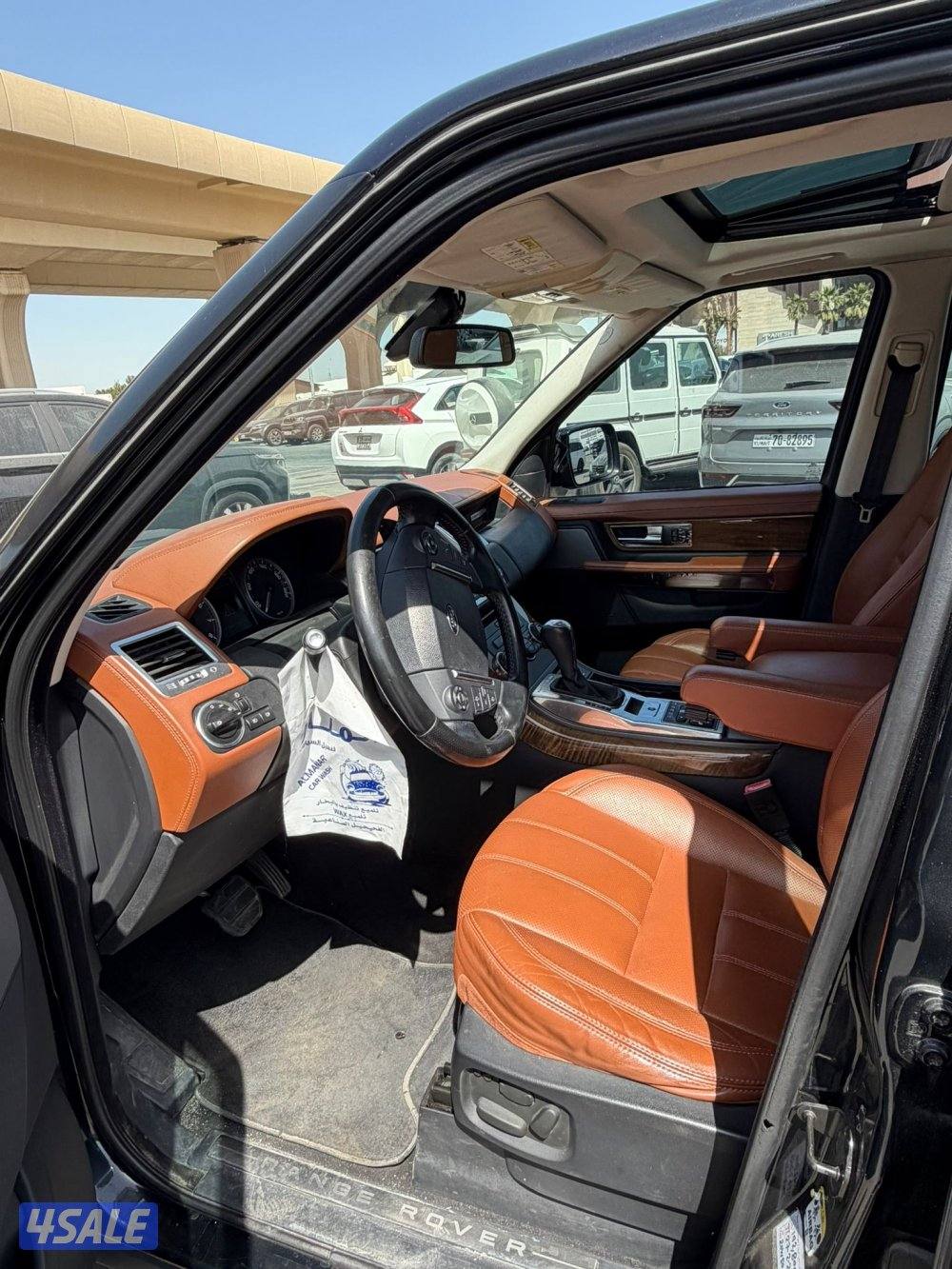 رنج سبور 8 سلندر 2012 الموتر مايبيلى شي شرط الفحص للتواصل1