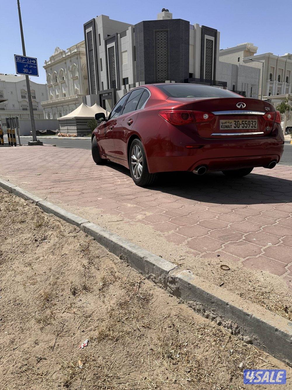 للبيع: انفينيتي Q50 موديل 2014 – مستخدمة السعر 16005