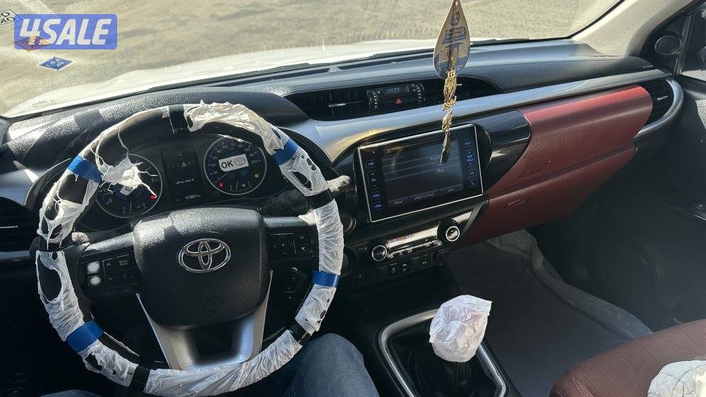 هايلوكس فل كامل بدون دبل ممشي 97 ألف شرط فحص كامل3