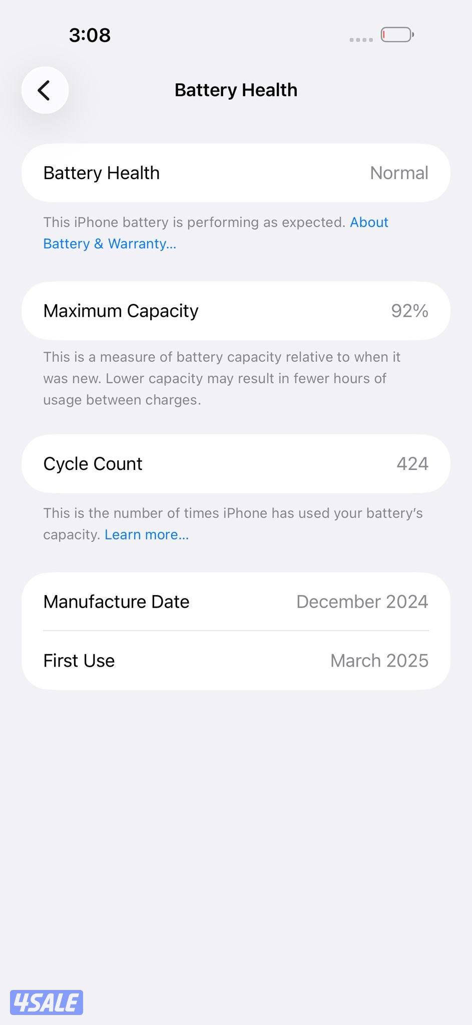 ايفون 14 برو ماكس – 512 جيجا – أسود مستعمل نظيف2