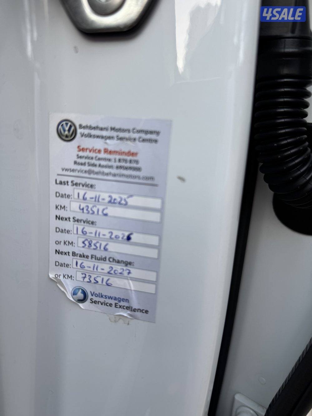 فولكس واجن طوارق V6 موديل 2023 عداد 43 تحت الكفالة وكالة بهبهاني12