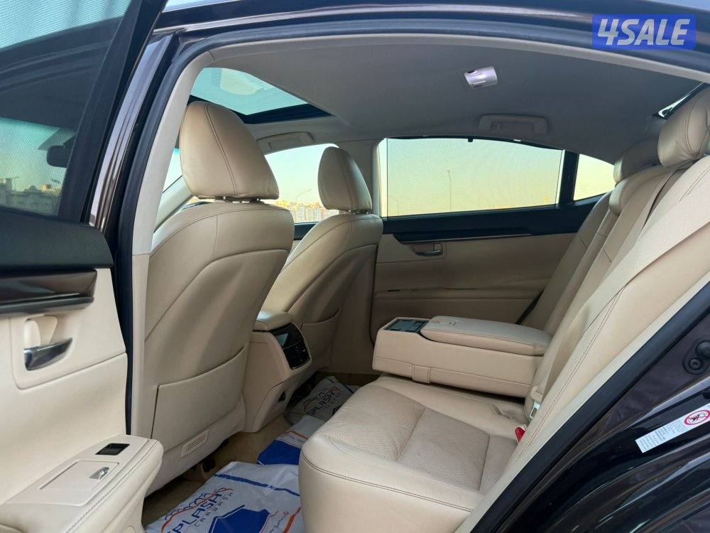 للبيع لكزس الساير 2013 es 350 6 سلندر جلد ستائر جانبيه تدفيه تبريد3