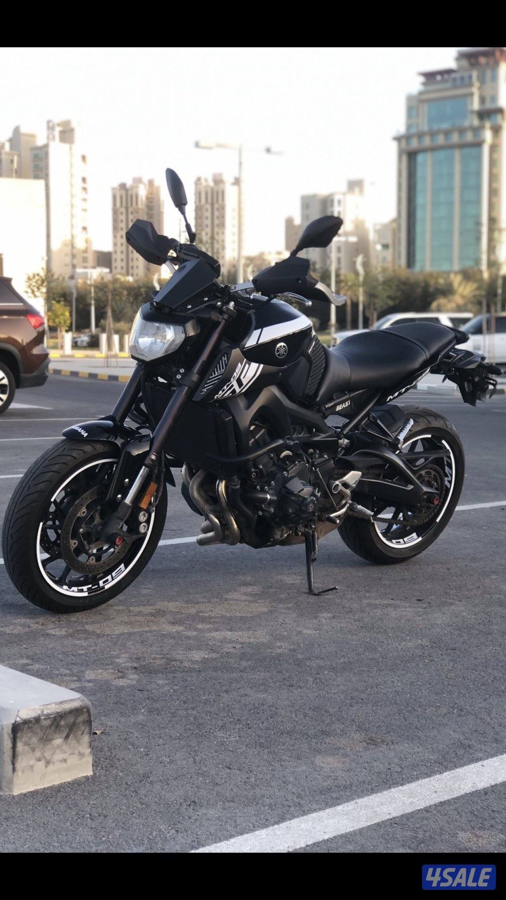 Yamaha mt09 20162