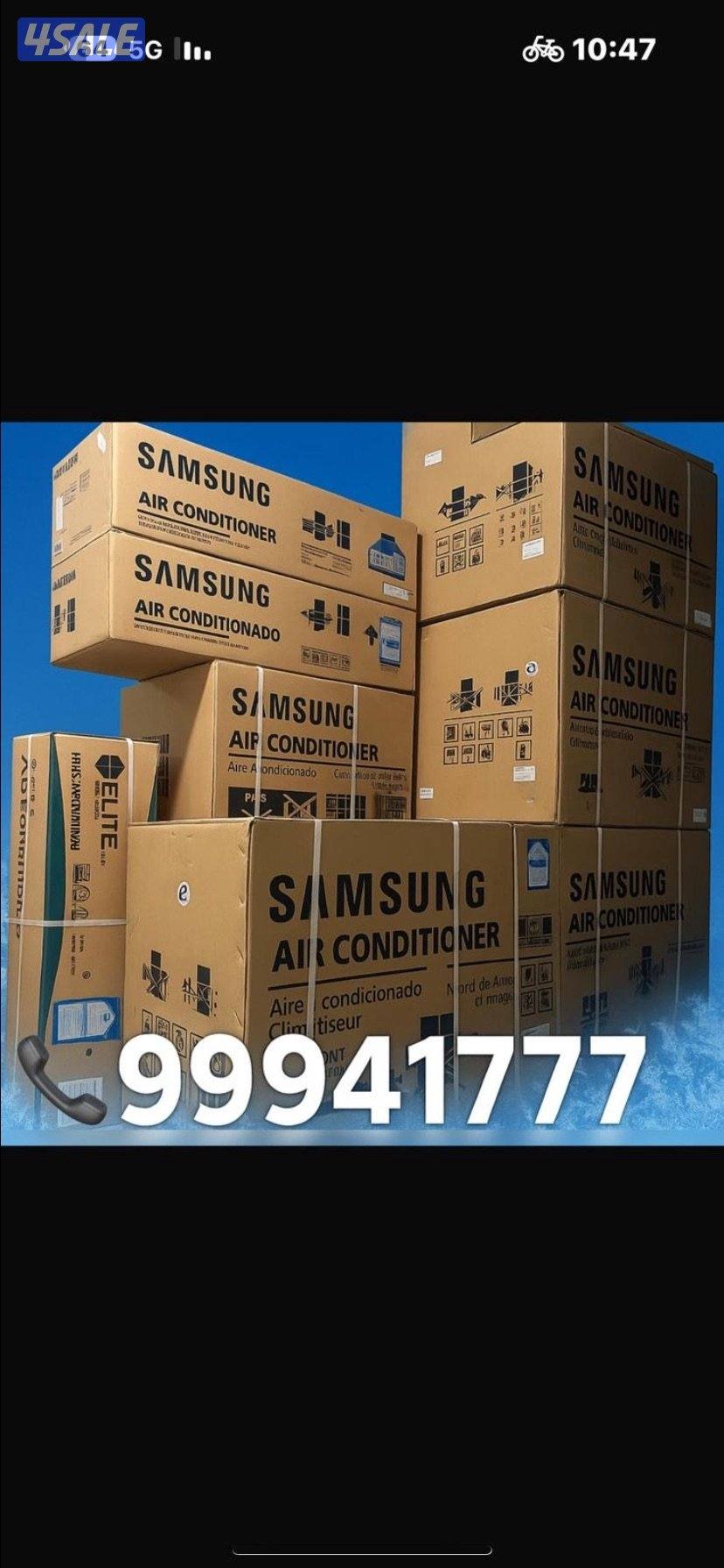 للبيع وحدات تكييف و مكيفات جديدة بالكرتون0