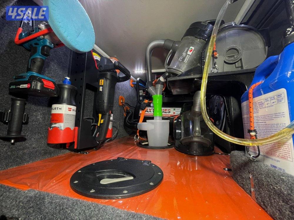 مشروع سيارة غسيل مجهزة1