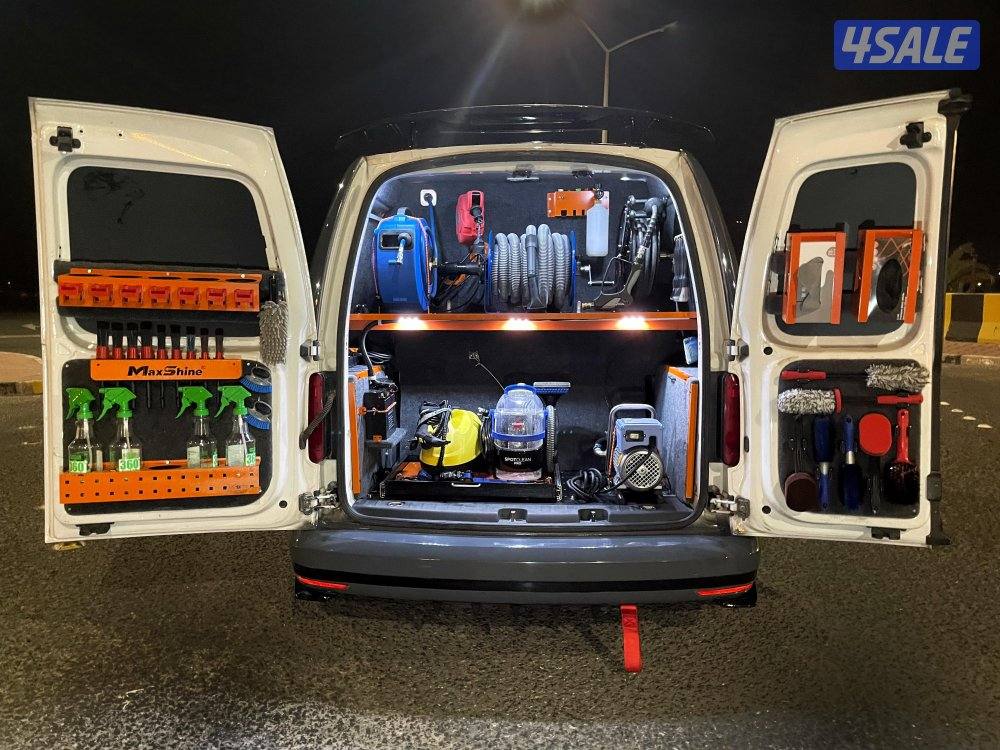 مشروع سيارة غسيل مجهزة2