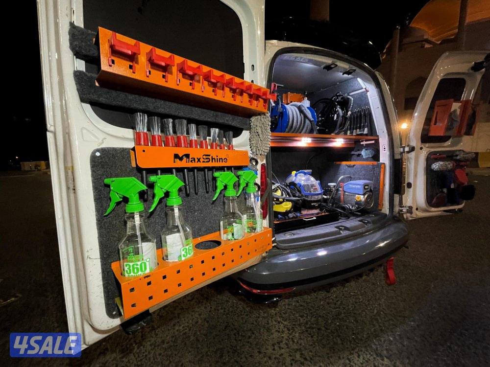 مشروع سيارة غسيل مجهزة3