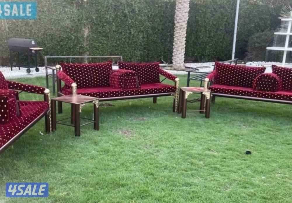 كراسي حديد ملكيه سعوديه2