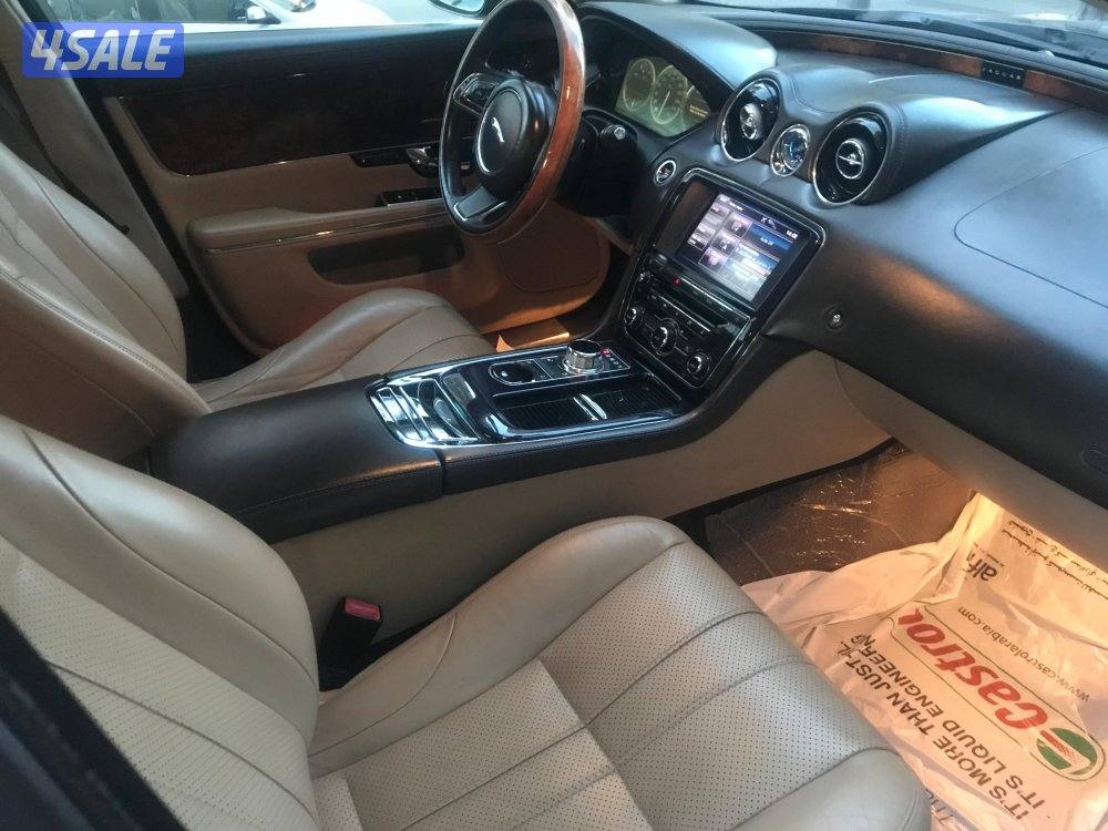 جاكور XJ مديل 2013 لون اسود بحاله الوكاله4