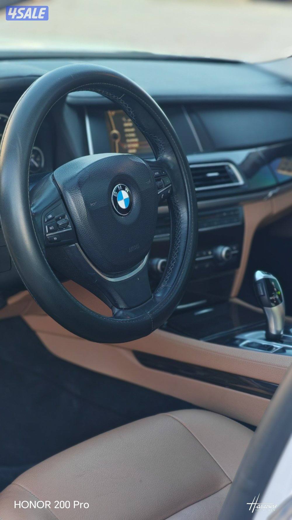 BMW730I شرط النظافة داخلية تان صبغ وكالة م8