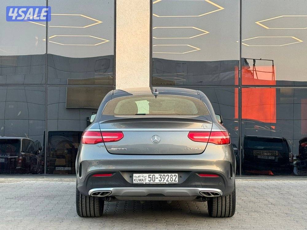 MERCEDES GLE 43 AMG _2018 صبغ الوكالة_ عداد 33 الف فقط5