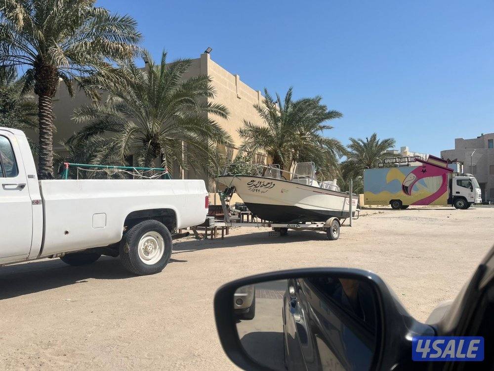 طراد بوستن ويلر 16 قدم مع وانيت شفر3