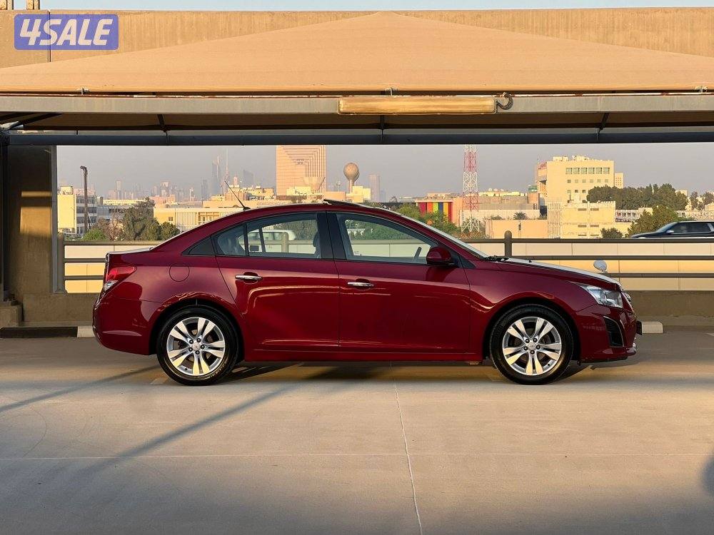 للبيع - شيفروليه كروز - موديل 2013 - عداد 113 - وارد الغانم -اعلى درجه4