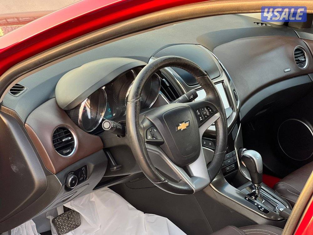 للبيع - شيفروليه كروز - موديل 2013 - عداد 113 - وارد الغانم -اعلى درجه5