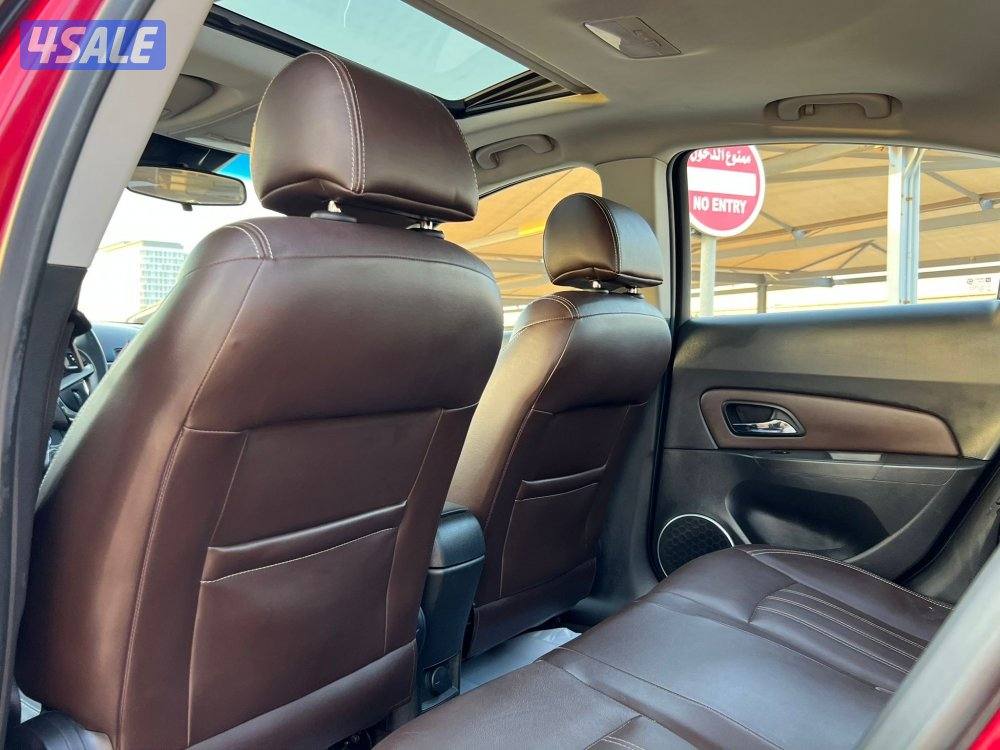 للبيع - شيفروليه كروز - موديل 2013 - عداد 113 - وارد الغانم -اعلى درجه7