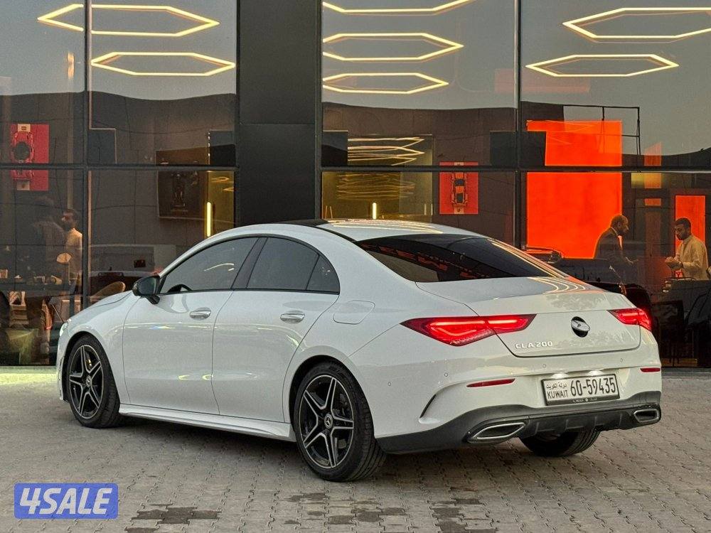 MERCEDES CLA200 _2022 صبغ الوكالة4