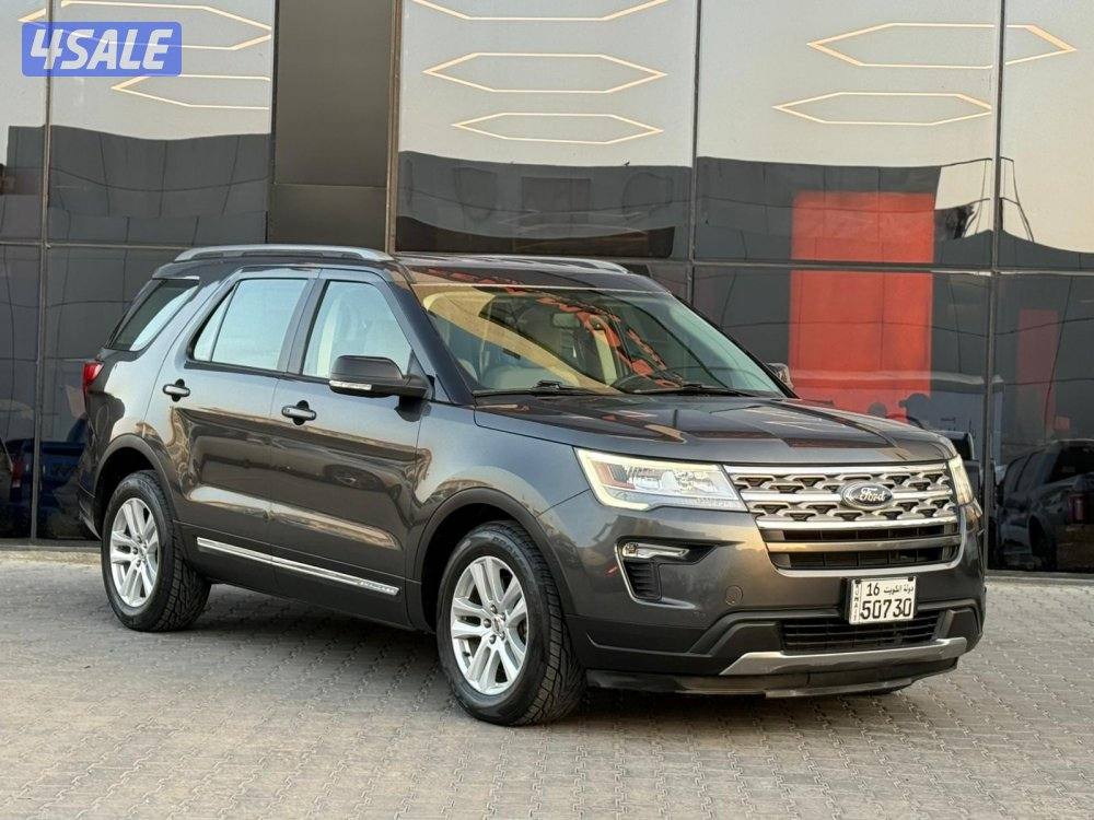 FORD EXPLORER XLT _2018 صبغ الوكالة0