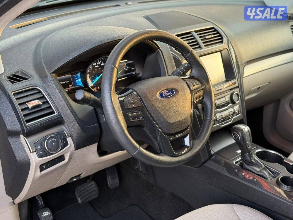 FORD EXPLORER XLT _2018 صبغ الوكالة6