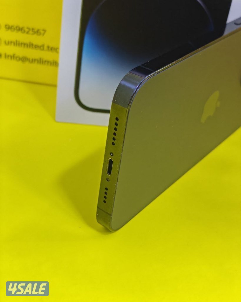 ايفون 14 برو ماكس – 512 جيجا – أسود مستعمل نظيف2