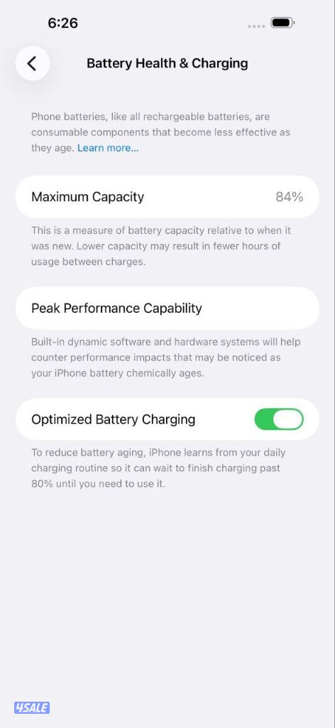 ايفون 14 برو ماكس – 512 جيجا – أسود مستعمل نظيف4