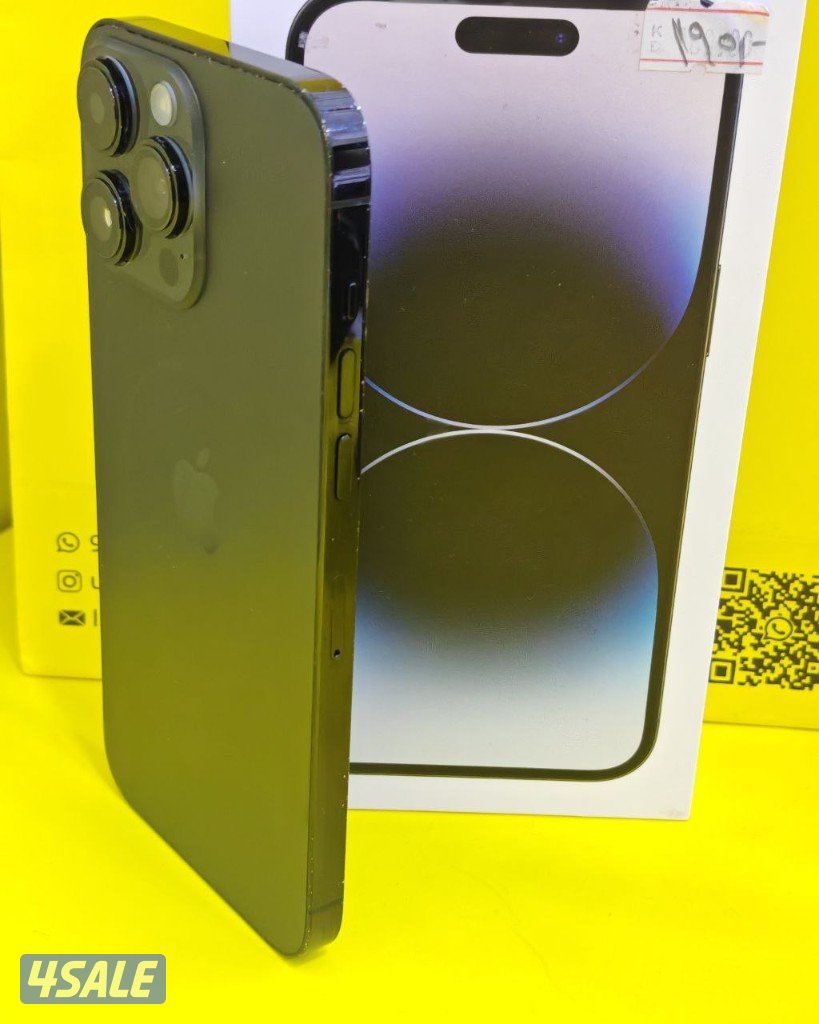 ايفون 14 برو ماكس – 512 جيجا – أسود مستعمل نظيف3