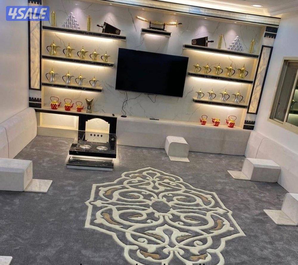 احدث الديكورات خشب وجارات رخام14