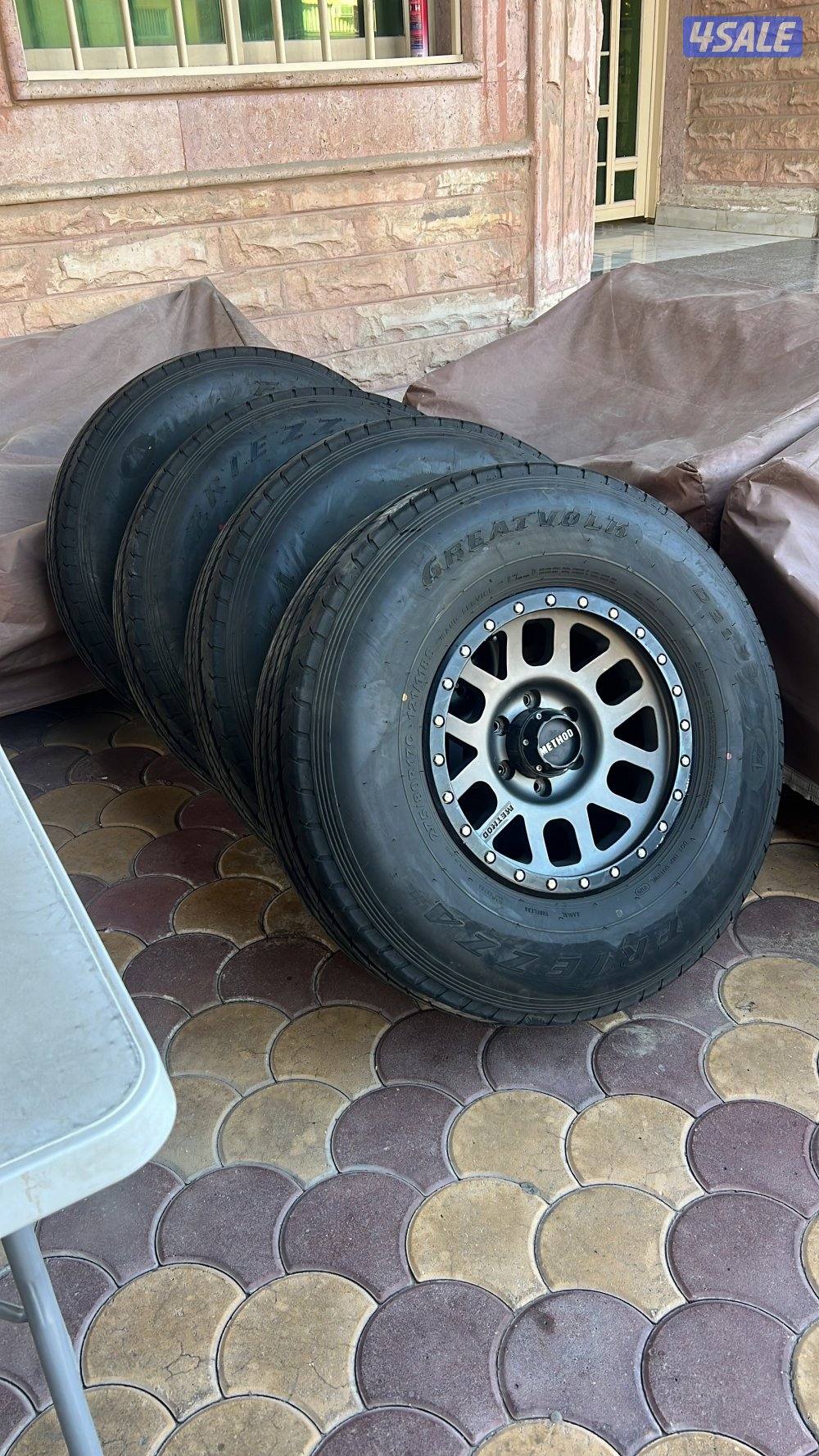 للبيع رنجات ميثود الاصلي  6 براغي رنج 17 عليها شواهين جدد0