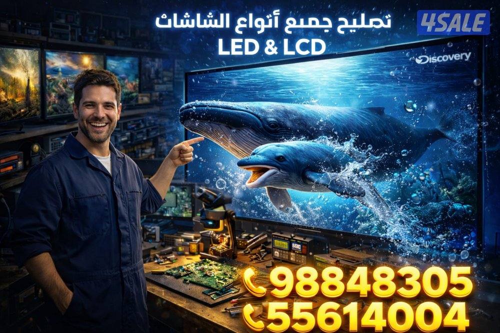تصليح شاشات التلفزبون LED&LCD12