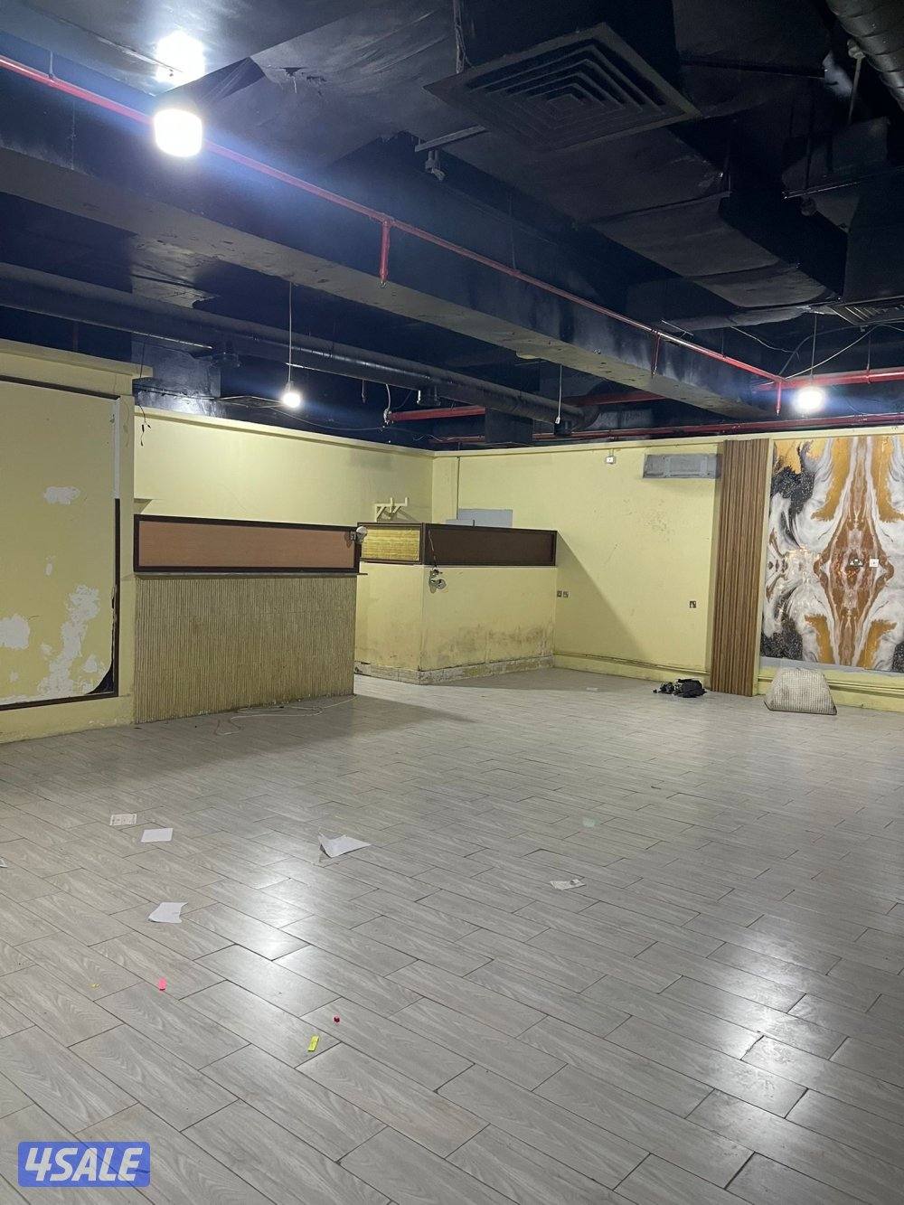 للايجار محلات بالضجيج مساحه 100 متر1