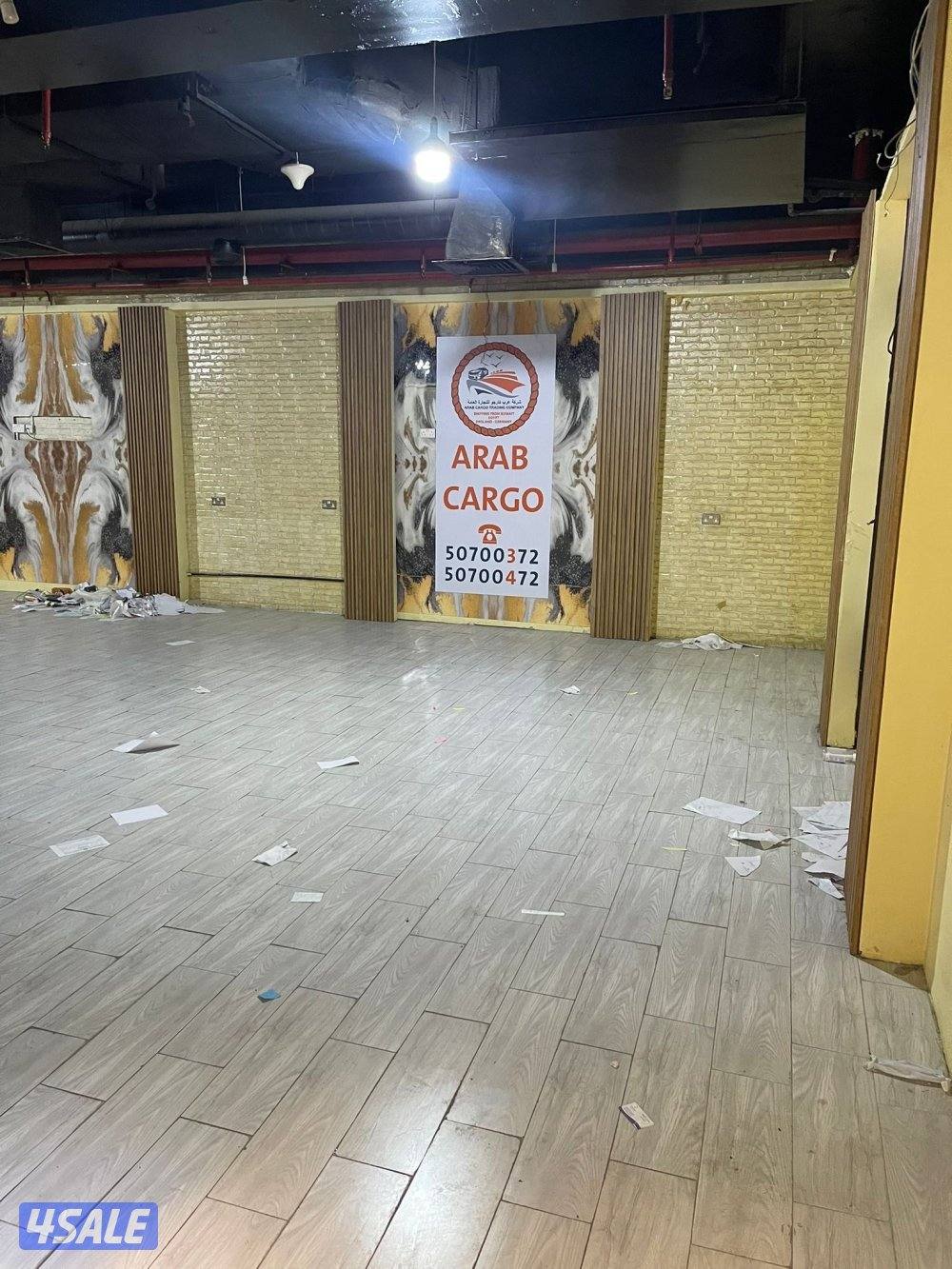 للايجار محلات بالضجيج مساحه 100 متر6
