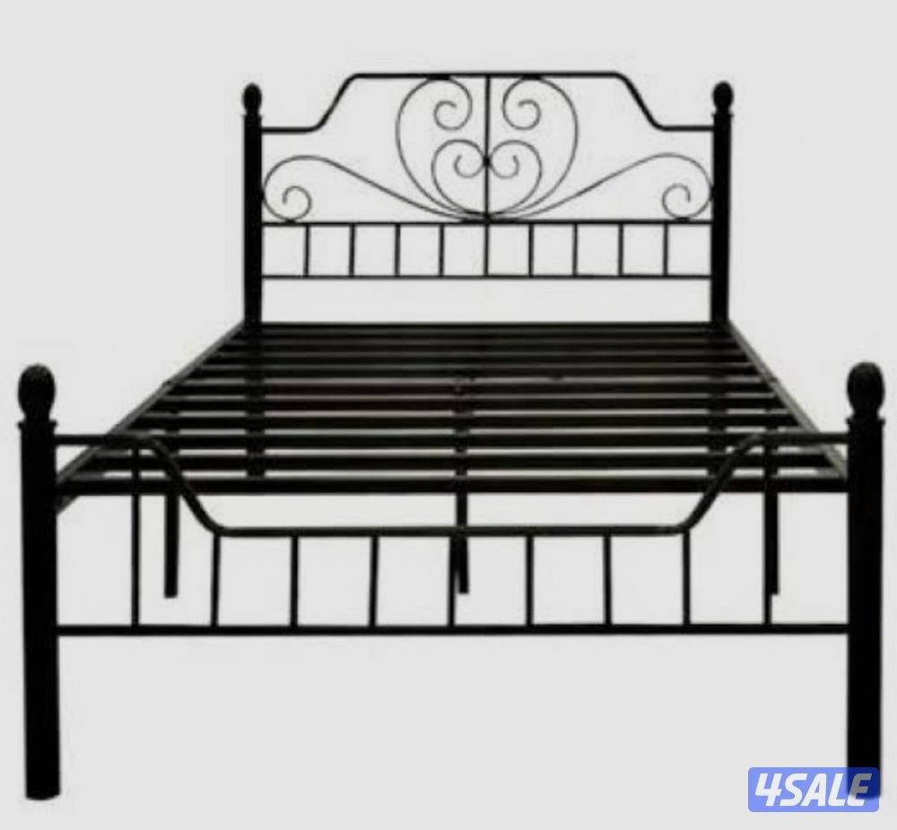 سرير حديد براغي نفر ونص0