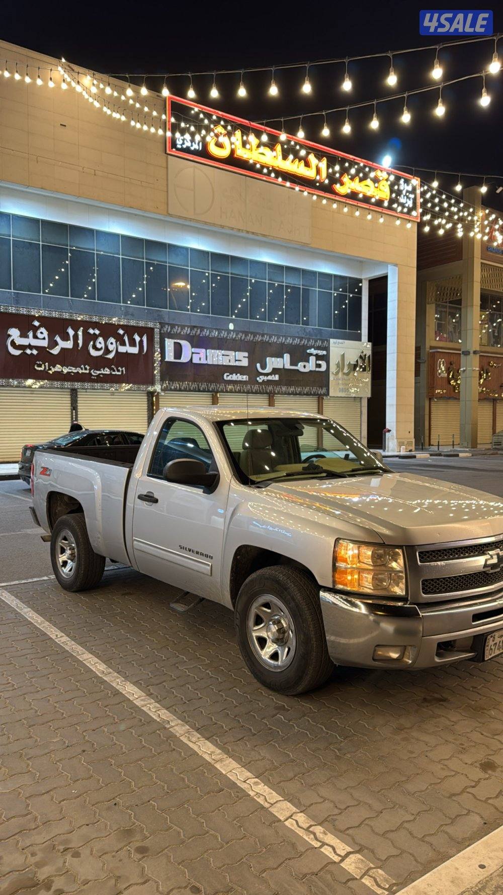 للبيع سلفرادو ٢٠١٢ lt صبغ وكاله بالكامل2