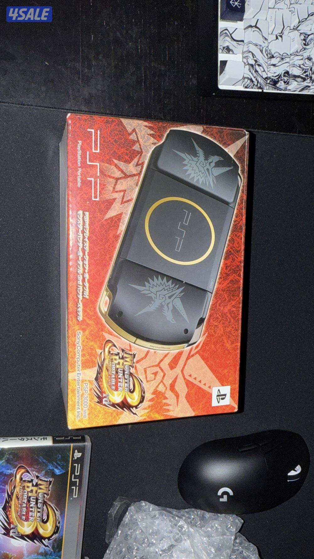 بكرتونها وبل جهاز ٦٥ لعبة نسخة monster hunter limited edition0