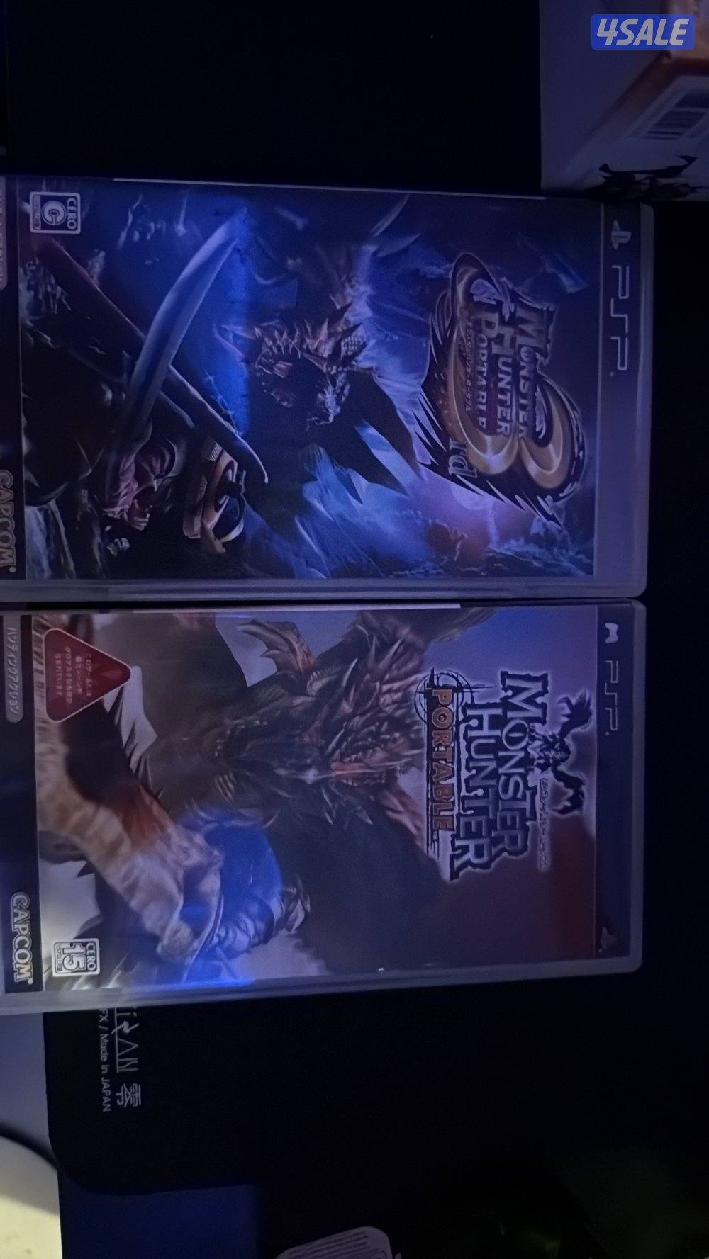 بكرتونها وبل جهاز ٦٥ لعبة نسخة monster hunter limited edition1